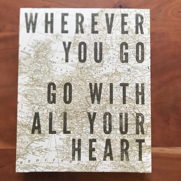 Other - 🌵3/$20 8x10 adventure map quote wall decor